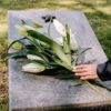 fiori per funerale di una donna