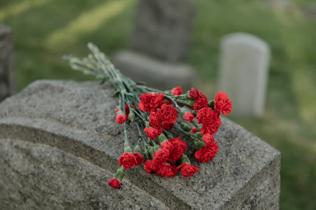 significato dei fiori ad un funerale